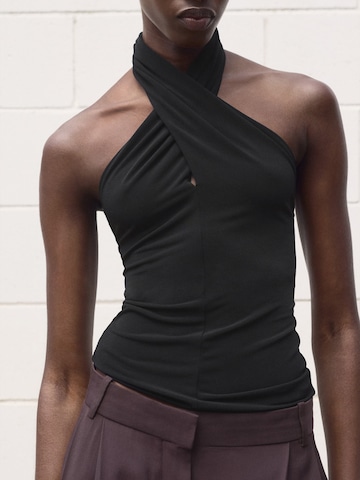MANGO Top 'CHRIS' - fekete
