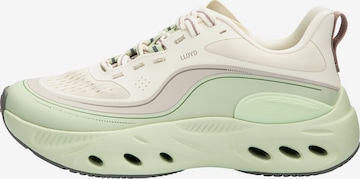 Baskets basses 'DASH X' LLOYD en vert : devant