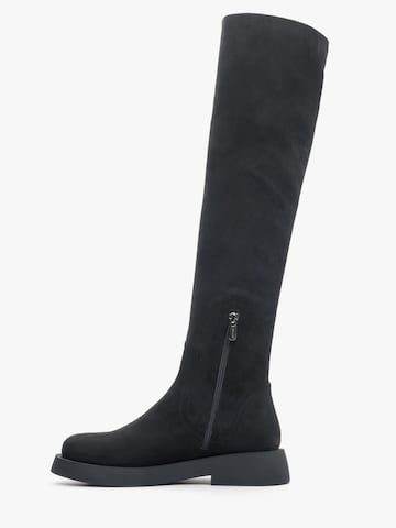 Estro Boots '54-590'‌‌‌‌‌ in Schwarz: Vorderseite