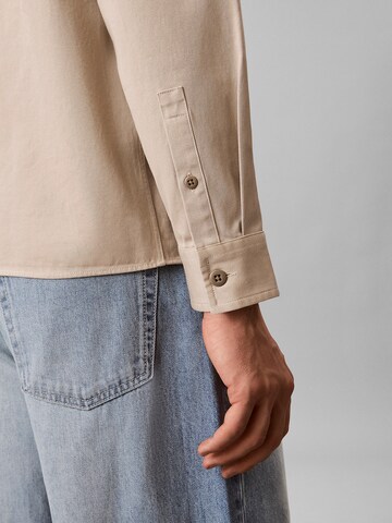 Coupe regular Chemise Calvin Klein Jeans en beige