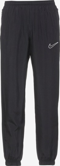 NIKE Pantalon de sport 'Academy23' en noir / blanc, Vue avec produit