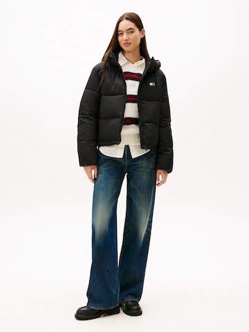Tommy Jeans Vinterjacka i svart
