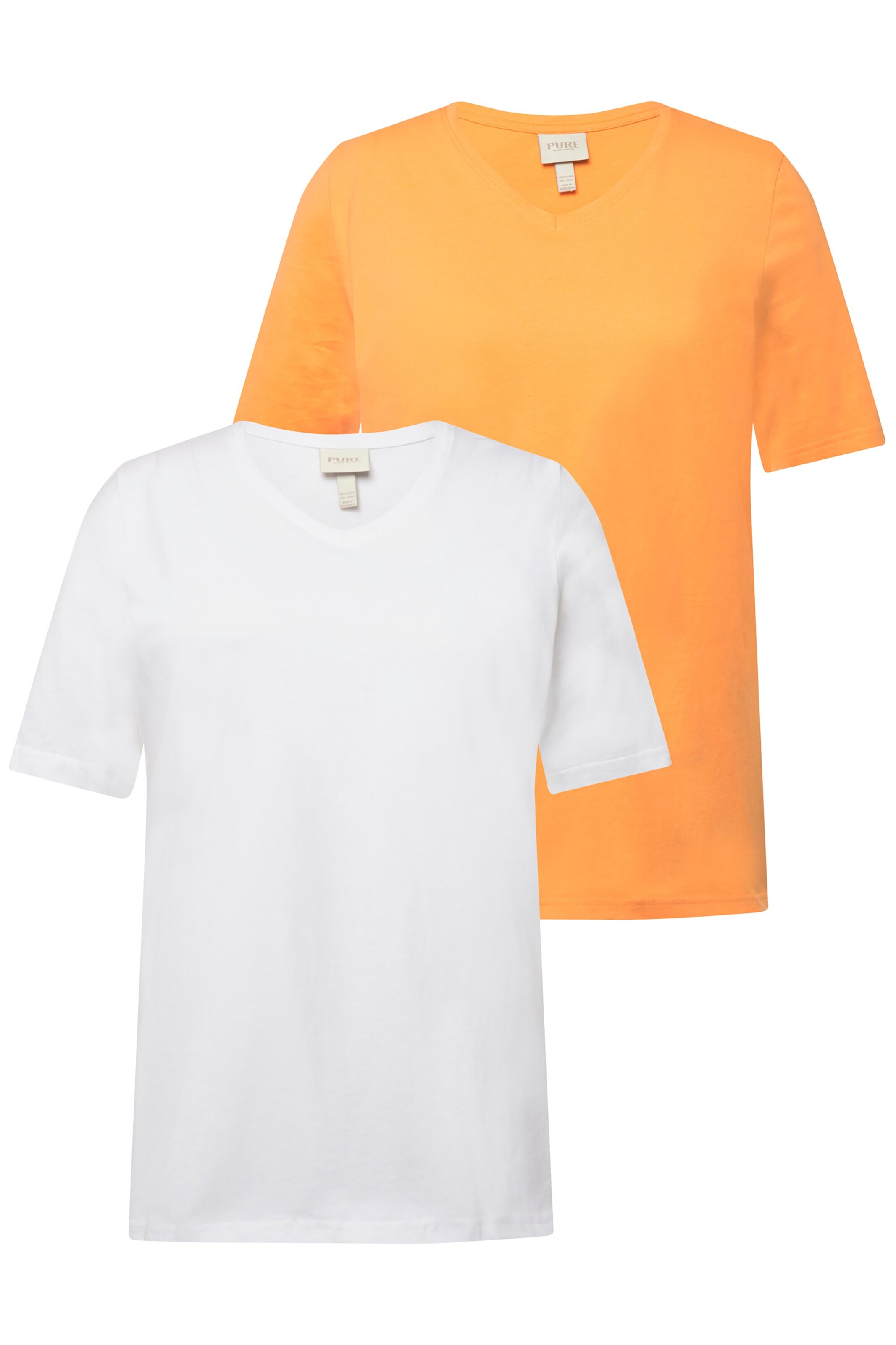 Ulla Popken Shirt in Orange: front