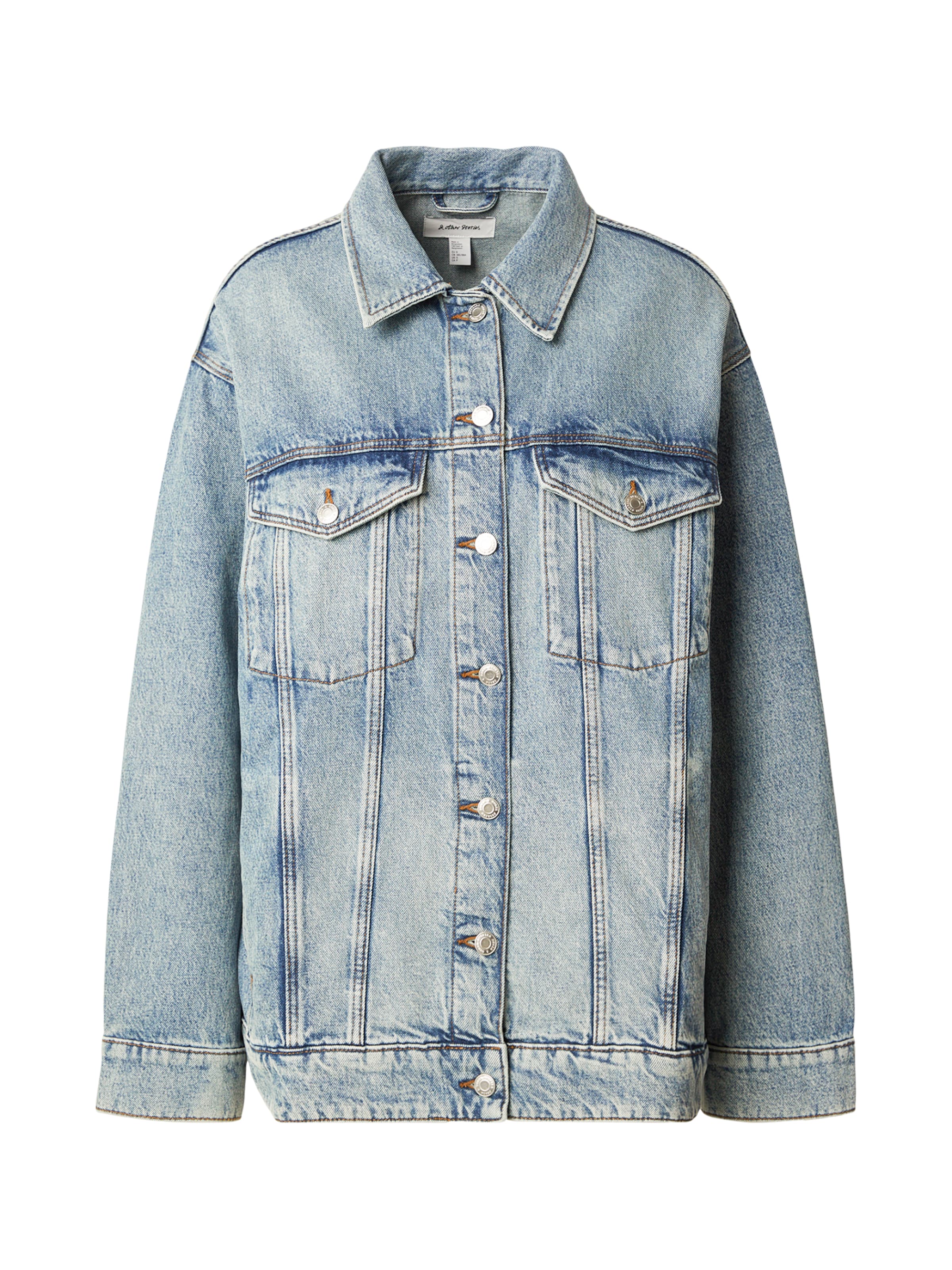 & Other Stories Tussenjas in Blauw: voorkant