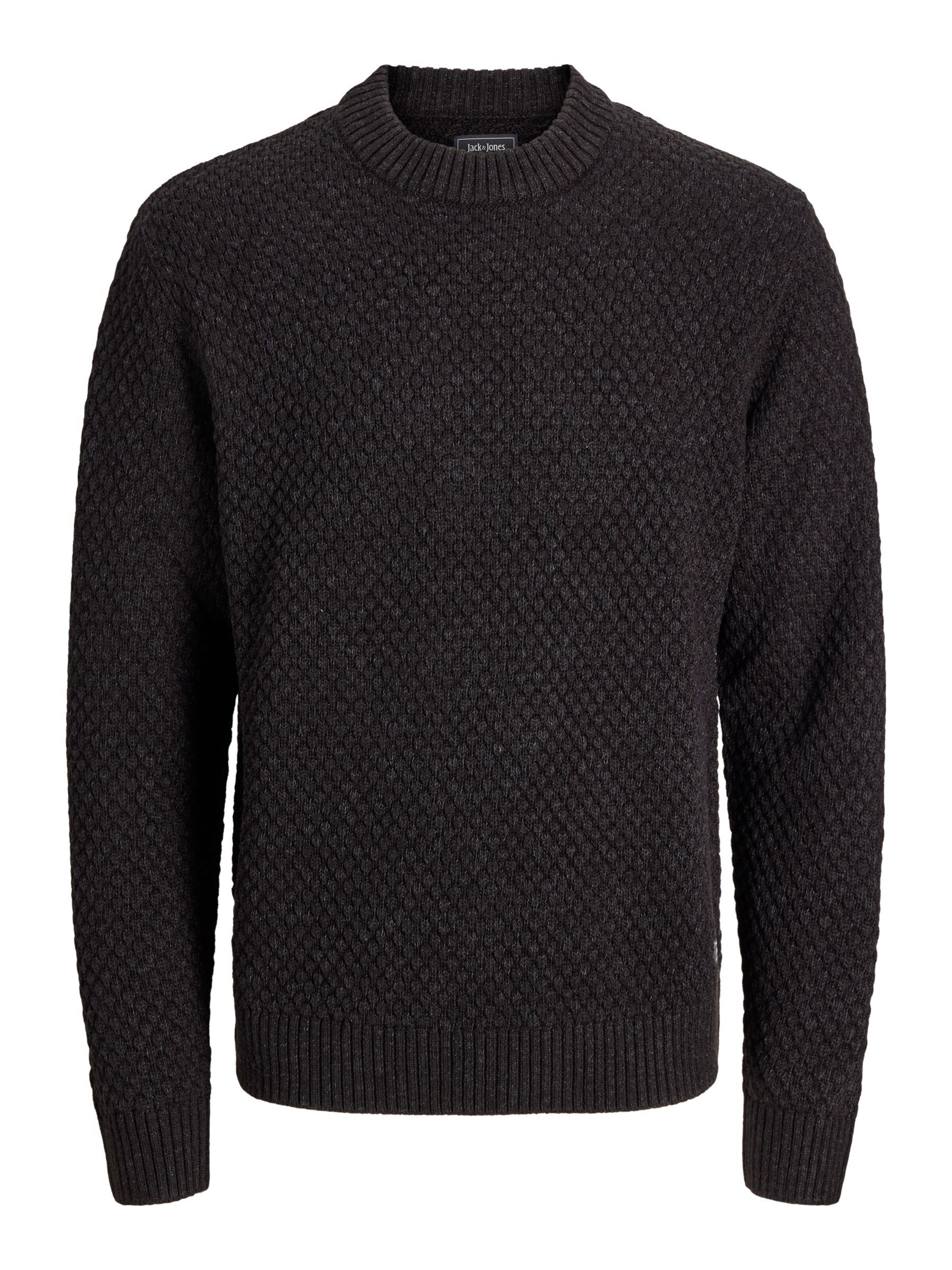 JACK & JONES Pullover 'JJBlake' in Grau: Vorderseite