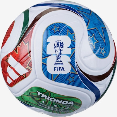 ADIDAS PERFORMANCE Lopta 'World Cup' veličine 5 u plava / zelena / crvena / bijela, Pregled proizvoda