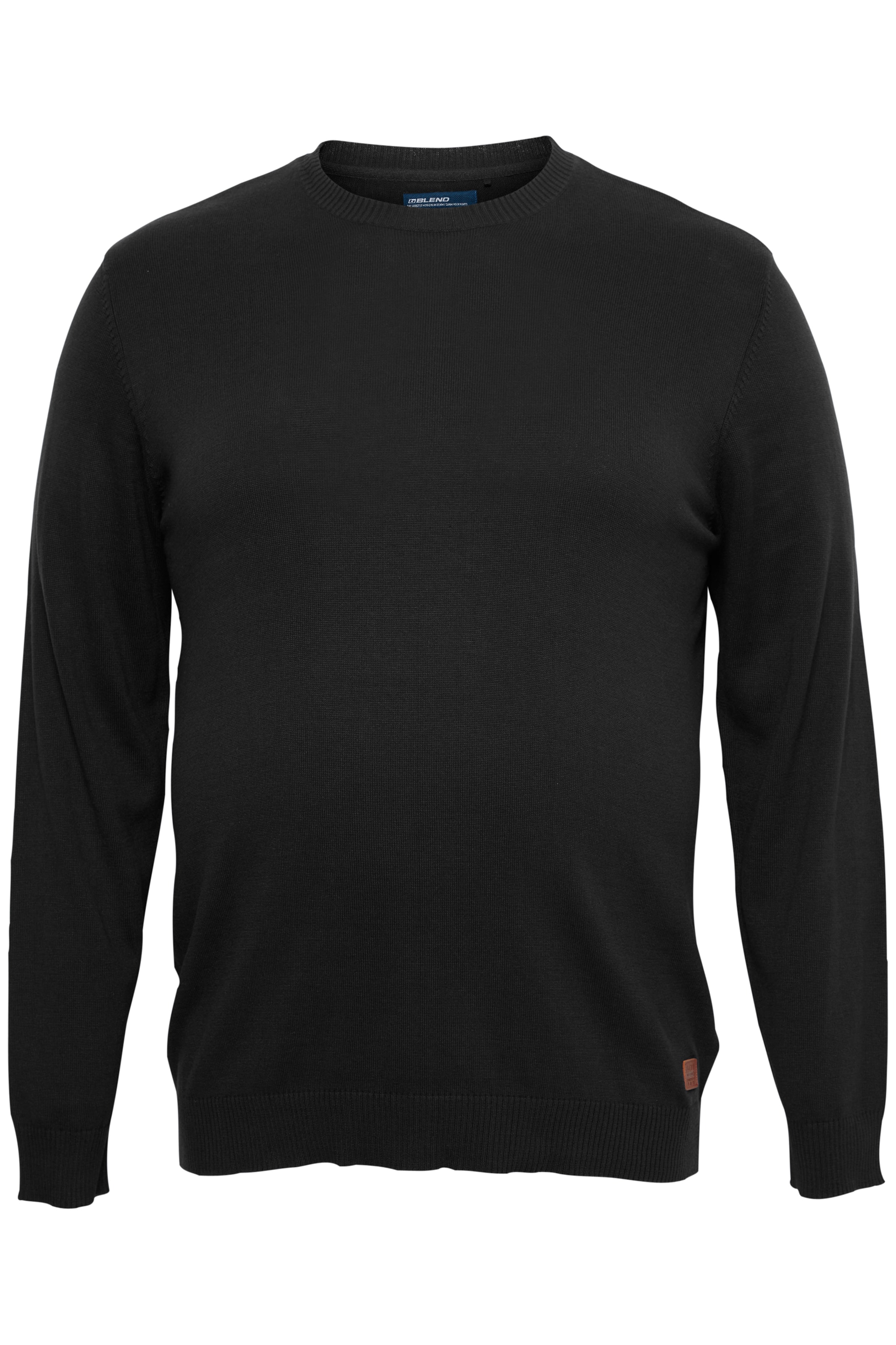 Sweat-shirt BLEND en noir : devant