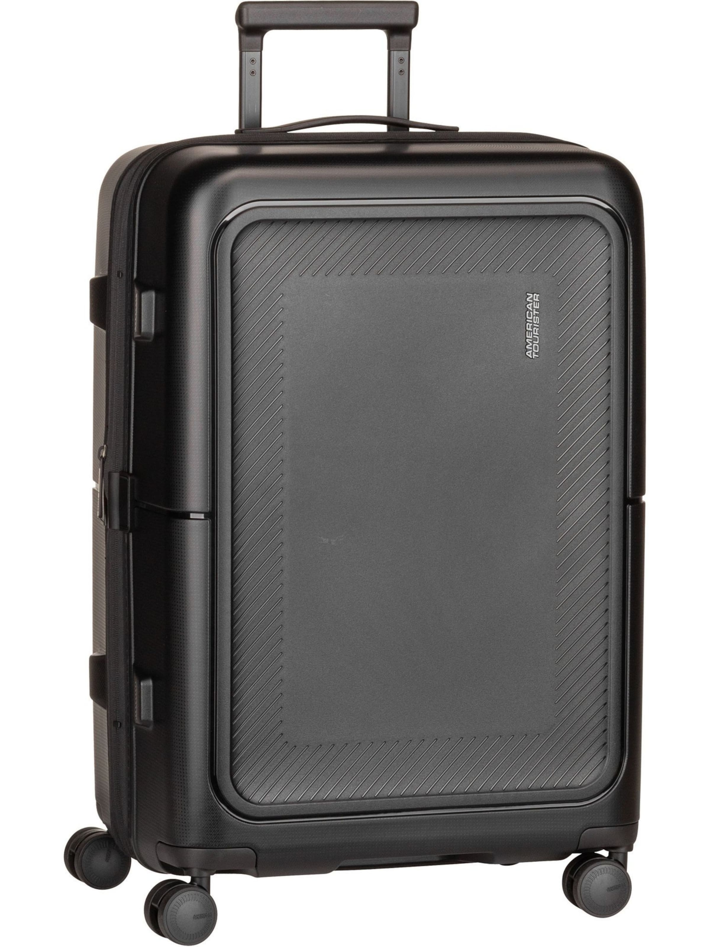 American Tourister Trolley ' Dashpop Spinner 67 EXP ' in schwarz, Produktansicht