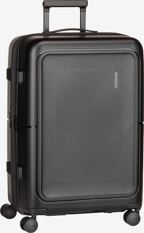 American Tourister Trolley ' Dashpop Spinner 67 EXP ' in Schwarz: Vorderseite