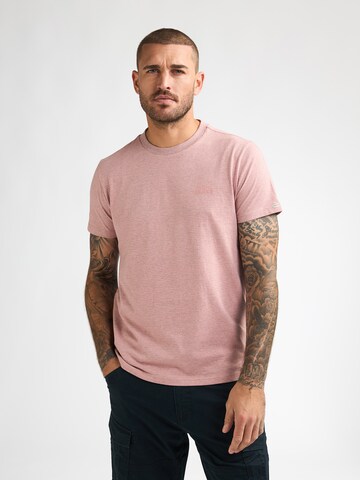 Petrol Industries Shirt 'Hierro ' in Roze: voorkant