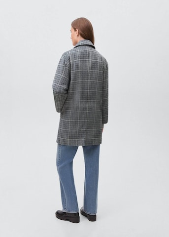 MANGO TEEN Between-Seasons Coat in Black