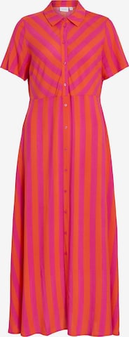 Robe-chemise VILA en violet : devant