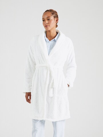 Hunkemöller Bademantel in Weiß: Vorderseite