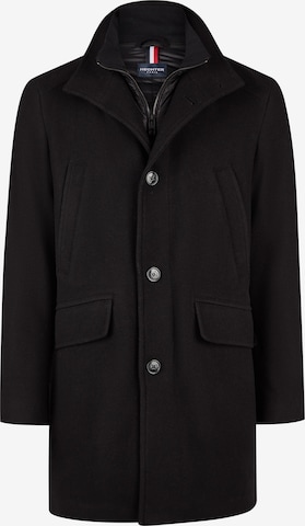 HECHTER PARIS Mantel in Schwarz: Vorderseite