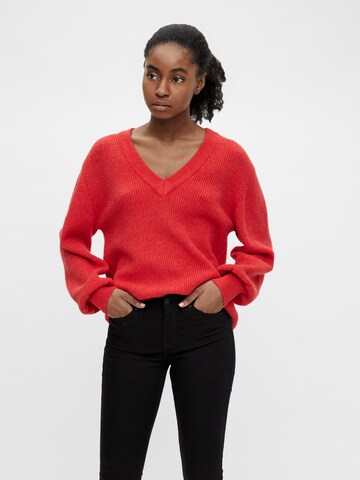 OBJECT Sweater 'Malena' in Red: front