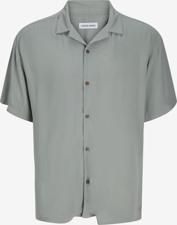 JACK & JONES Comfort Fit Hemd 'JJEJeff' in Grün: Vorderseite