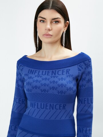 Influencer Свитер в Синий