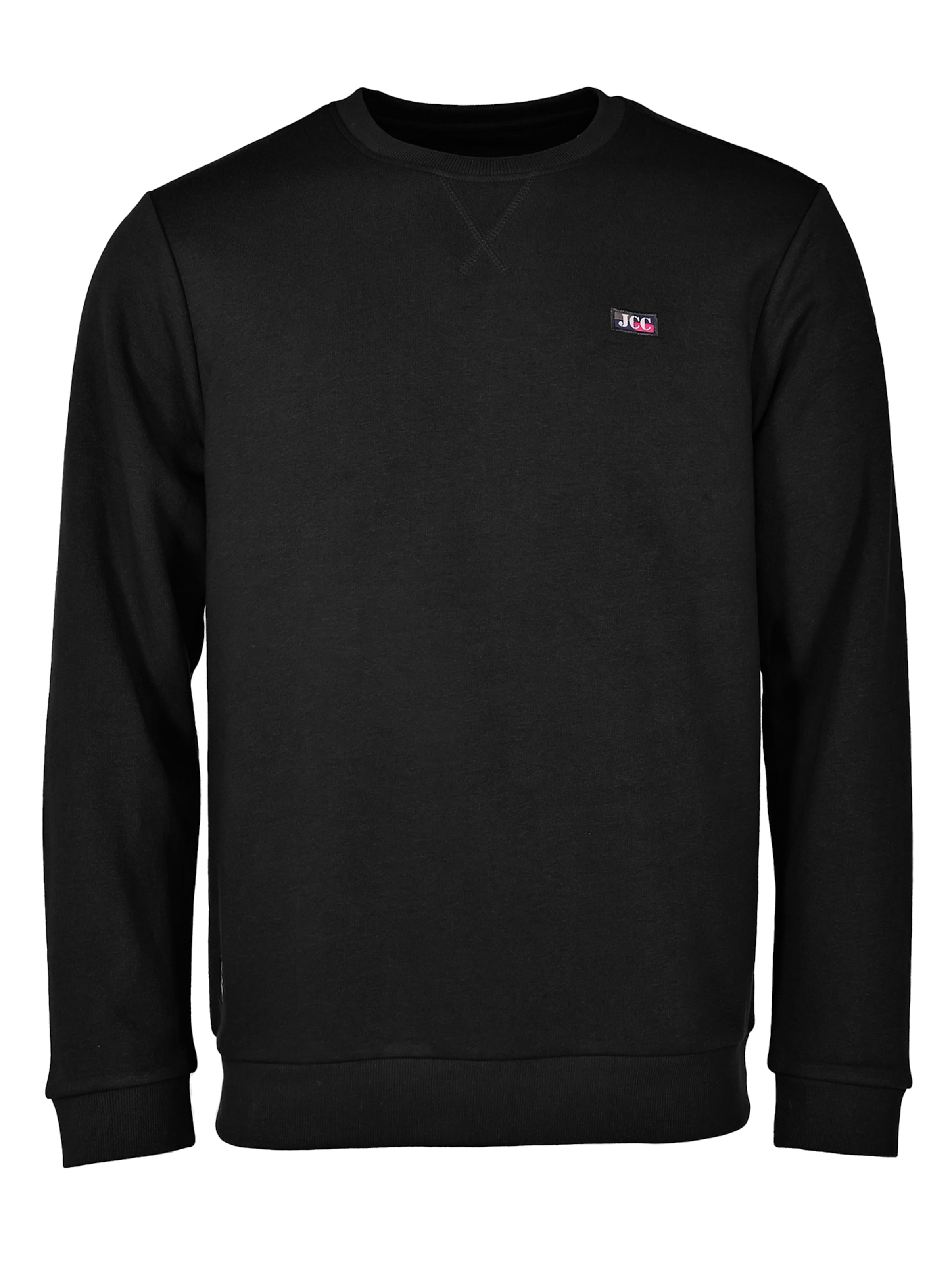 JCC Sweatshirt in Schwarz: Vorderseite