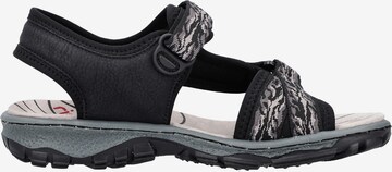 Sandales de randonnée Rieker en noir