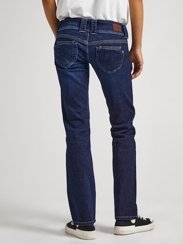 Pepe Jeans Slimfit Jeans 'VENUS' in Blauw