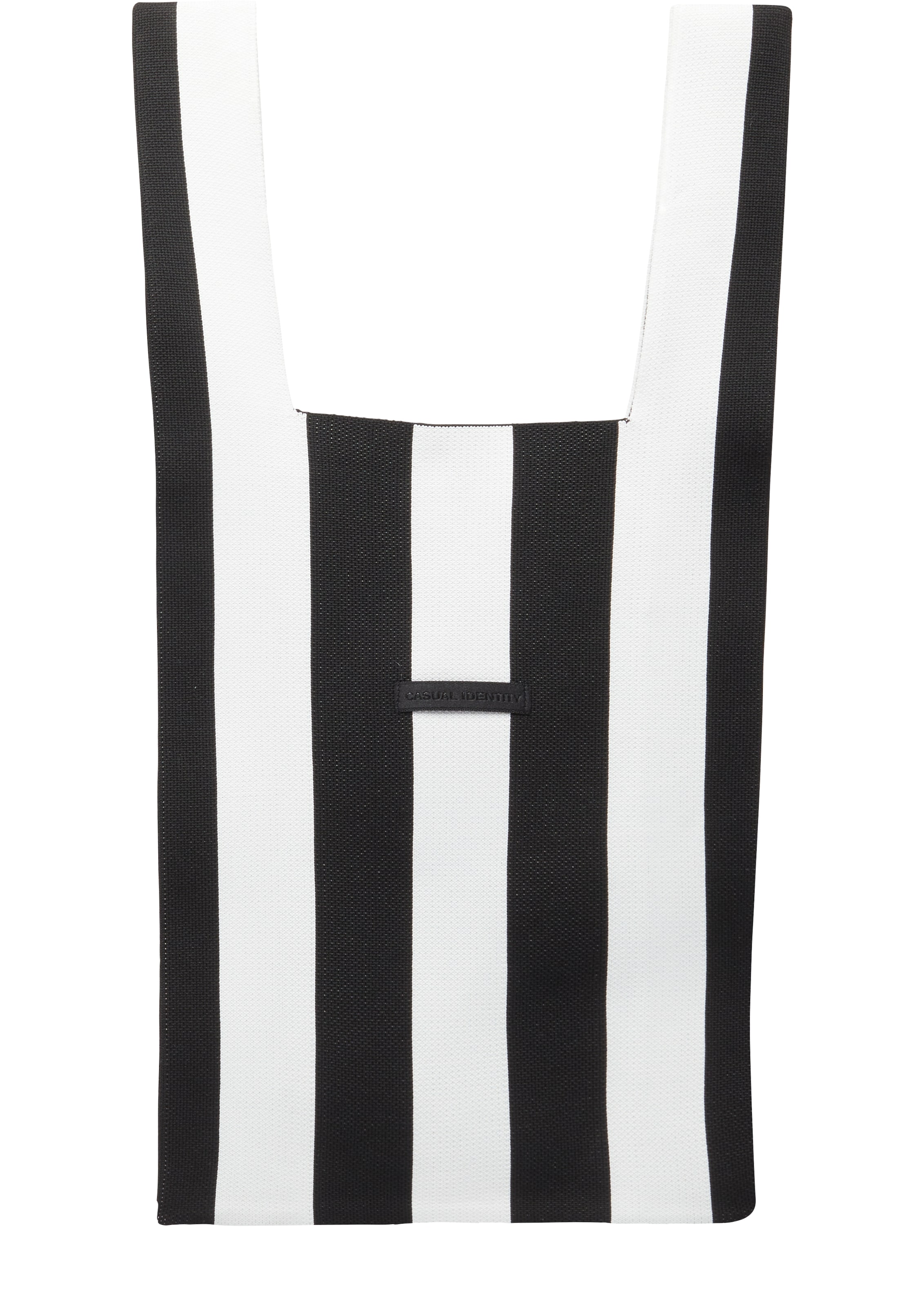 comma casual identity Shopper in Black: front