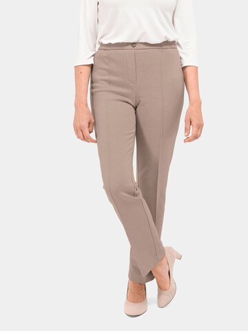 Goldner Regular Pants in Brown: front