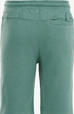WE Fashion - Slimfit Pantalón en verde
