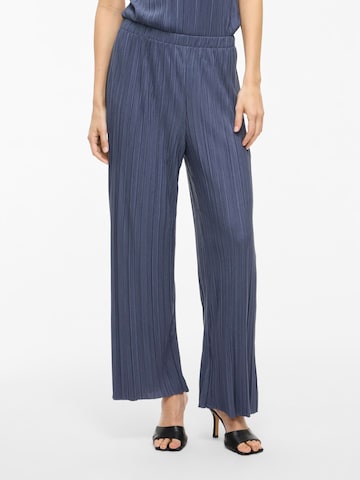 VILA Wide Leg Hose 'VIPLISA' in Blau: Vorderseite