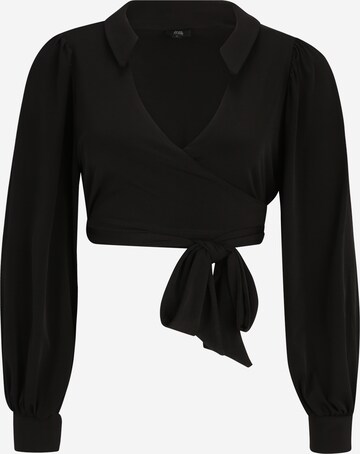 Chemisier River Island Petite en noir : devant