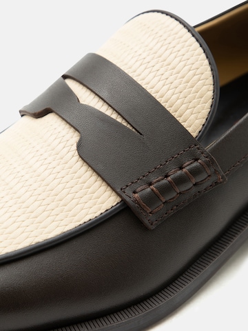 HUGOSlip On cipele 'Varian' - smeđa boja