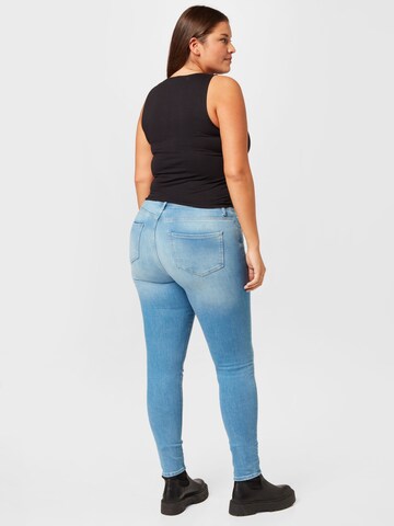 ONLY Carmakoma - Skinny Vaquero 'MAYA' en azul