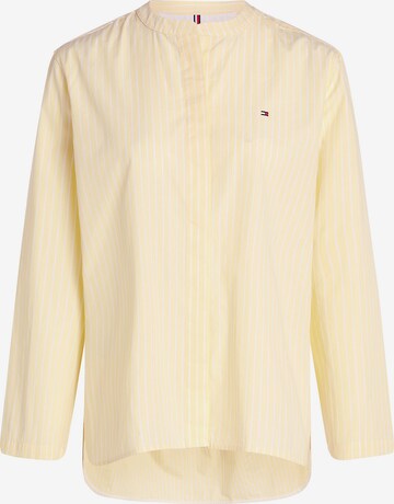 Tommy Hilfiger Big & Tall Blouse in Yellow: front