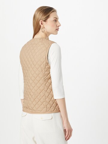 Max Mara Leisure Bodywarmer 'VANDA' in Bruin