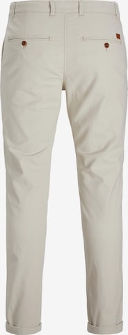 JACK & JONES - Regular Calças chino 'Marco' em cinzento