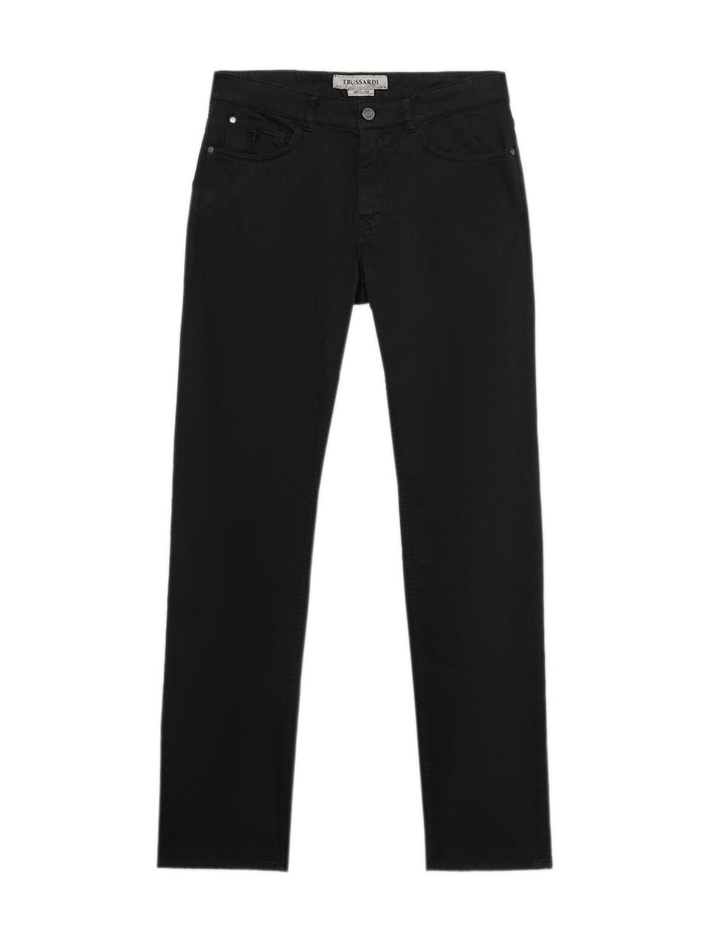 Regular Pantalon Trussardi en noir : devant