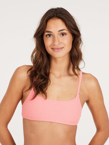 PROTEST Bustier Bikini 'PRTCINE'‌‌ in Pink