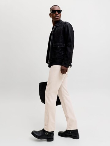 JACK & JONES - Loosefit Vaquero 'JJIChris JJOriginal' en beige