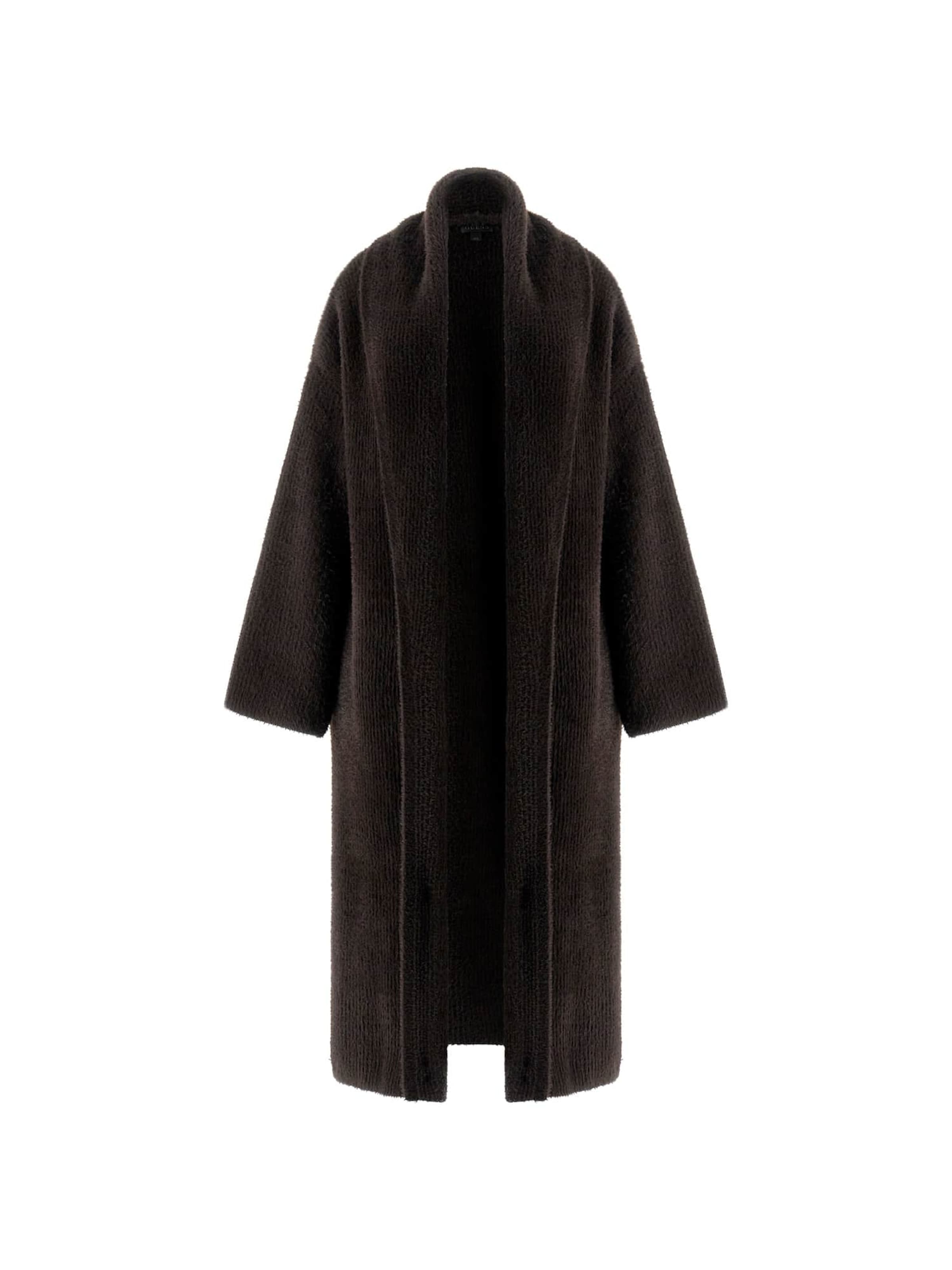 GUESS Strickjacke in Schwarz: Vorderseite