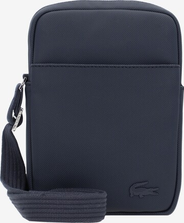 LACOSTE Crossbody Bag in Blue: front