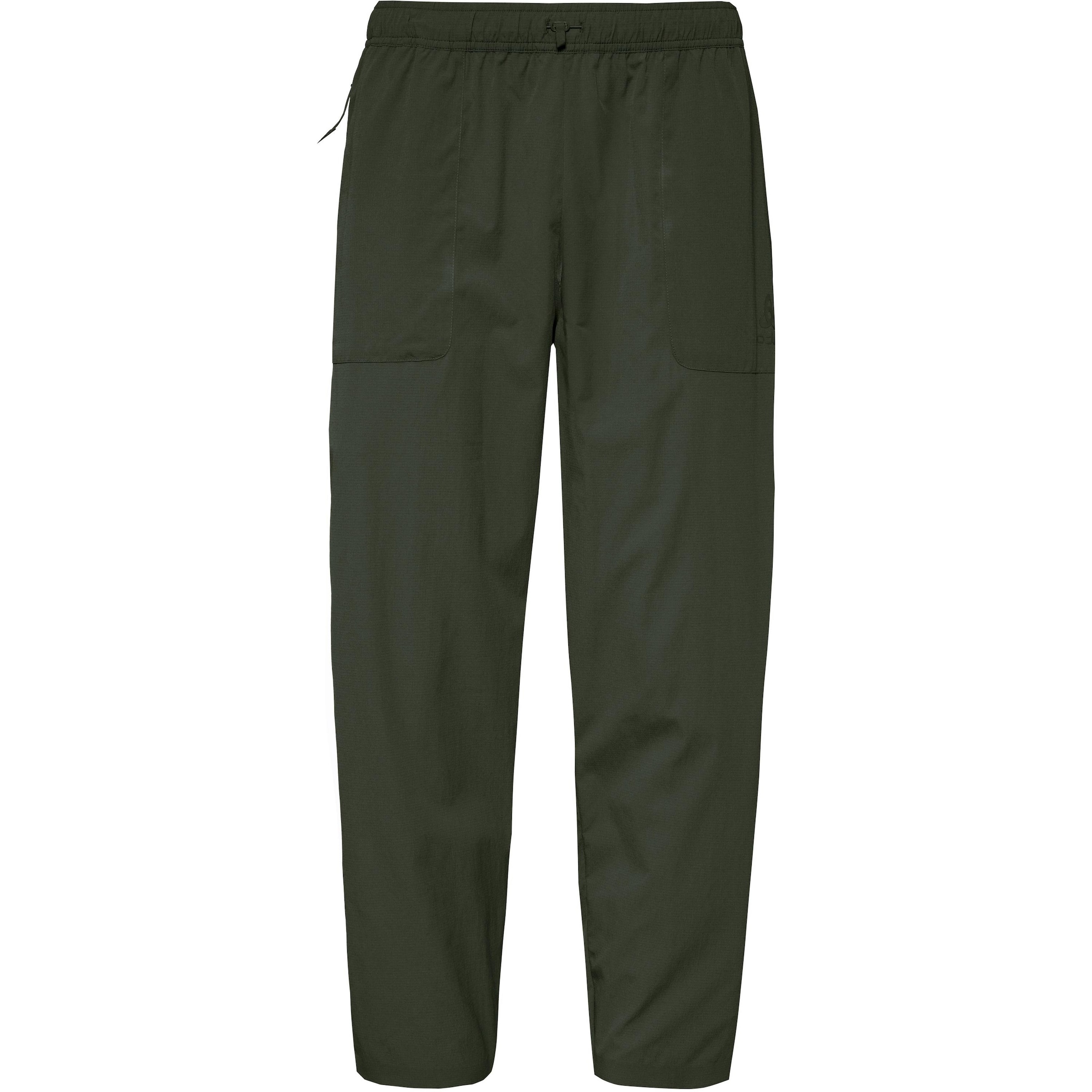 ODLO Regular Outdoor Pants 'Ultra Lightweight' in Green: front