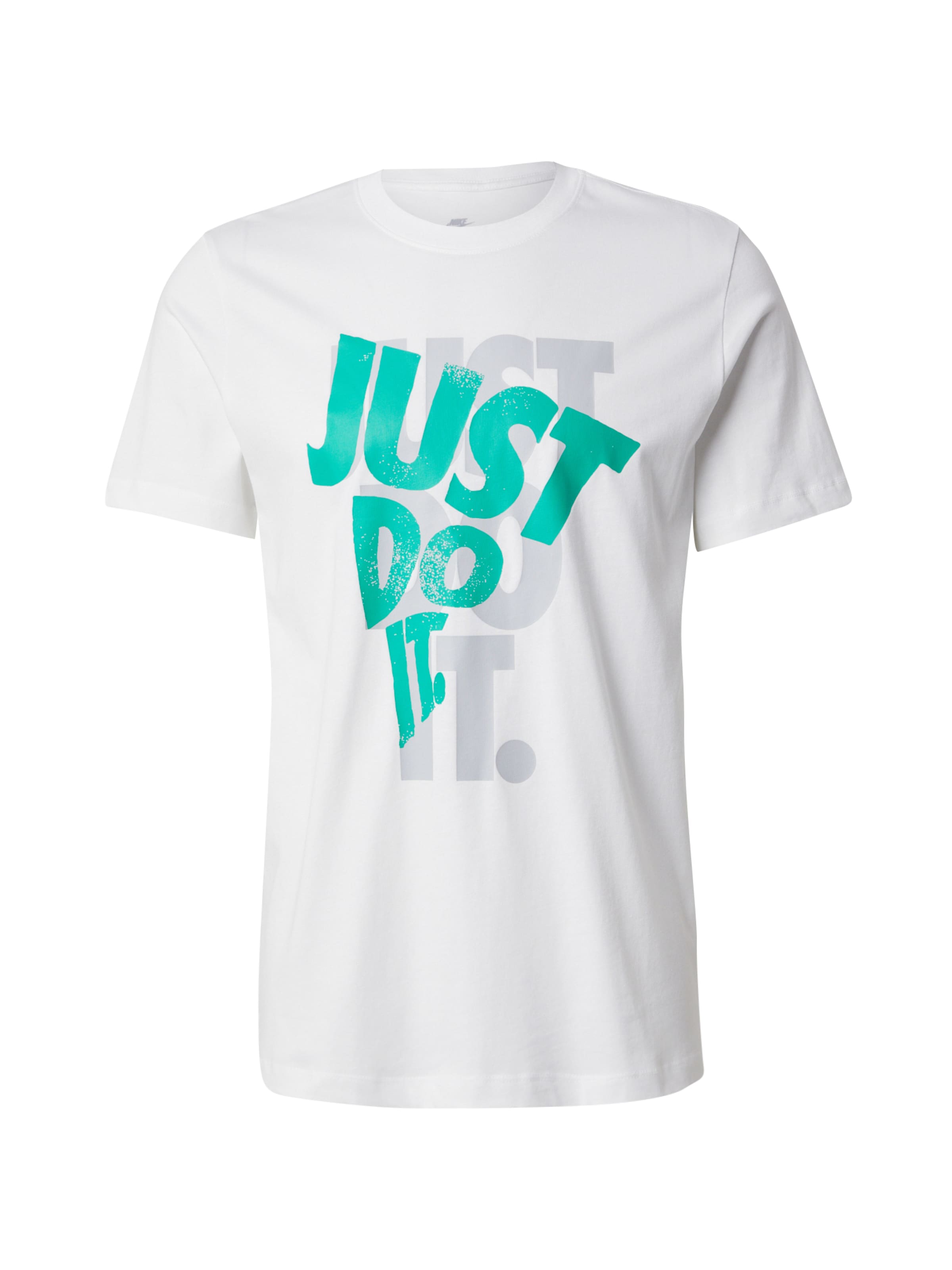 T-Shirt Nike Sportswear en blanc : devant