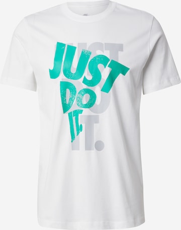 Nike Sportswear Shirt in White: front