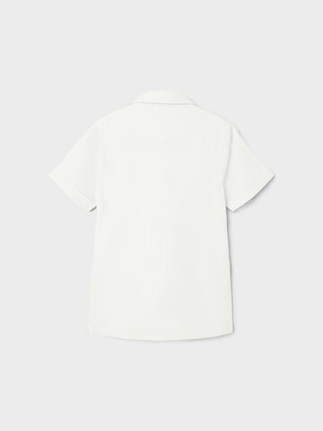 NAME IT Regularny krój Koszula 'DEMOLLE' w kolorze biały