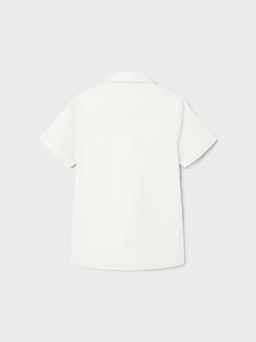 Coupe regular Chemise 'DEMOLLE' NAME IT en blanc