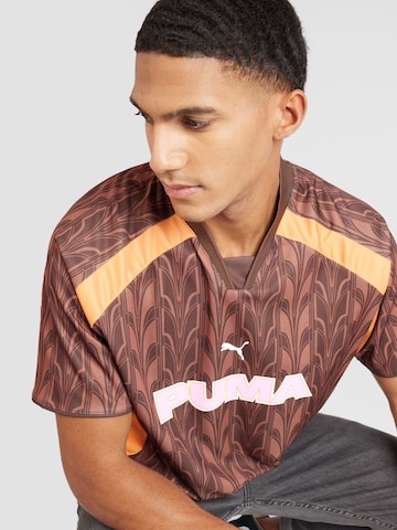 PUMA Funktionsshirt in Braun