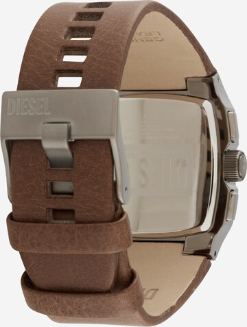 DIESEL Analog klocka 'CLIFFHANGER' i brun