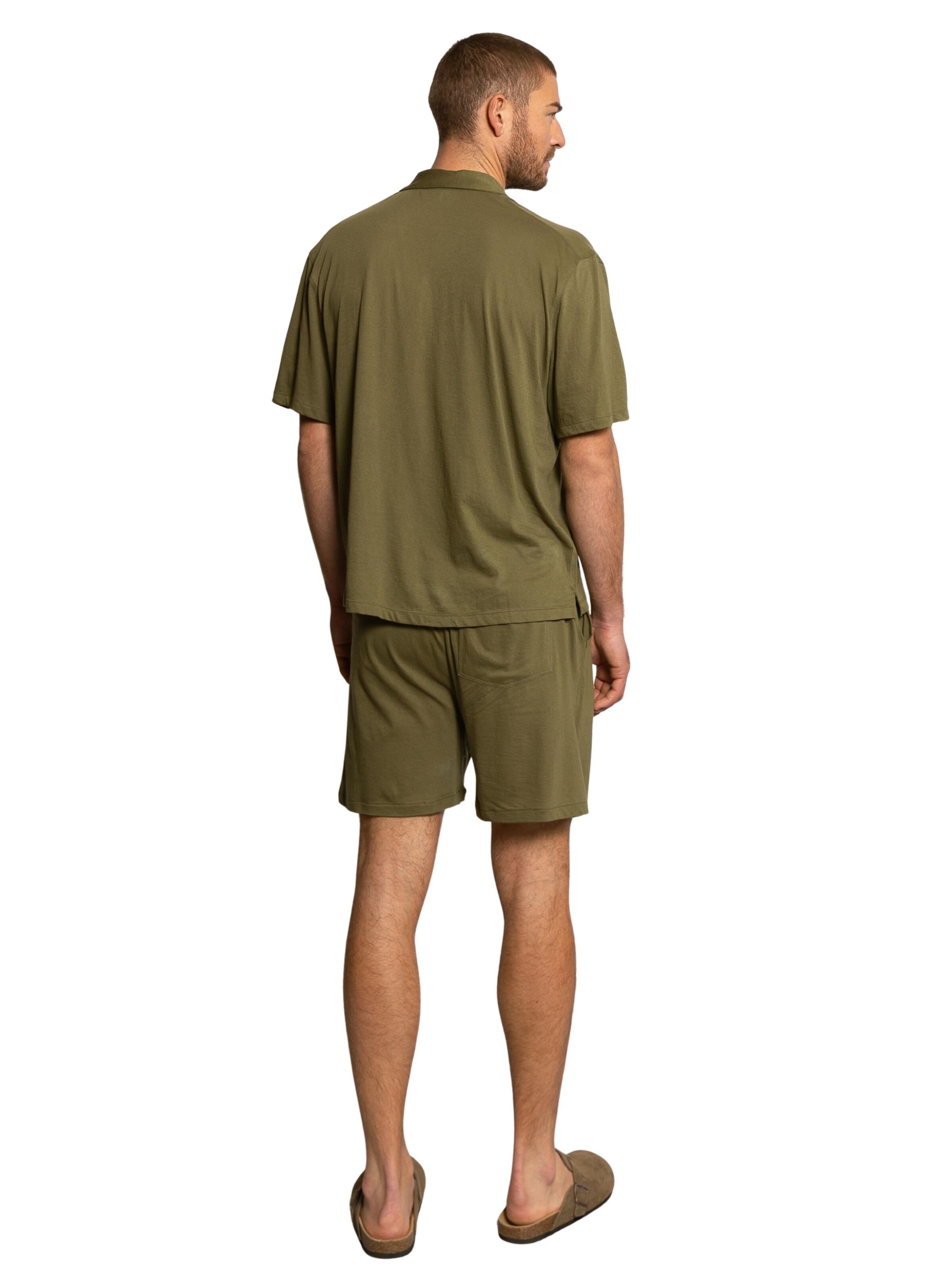 Pyjama court '24_24' LDB en gris