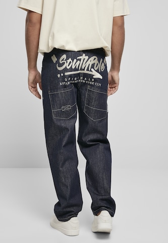 SOUTHPOLE Loosefit Jeans in Blau