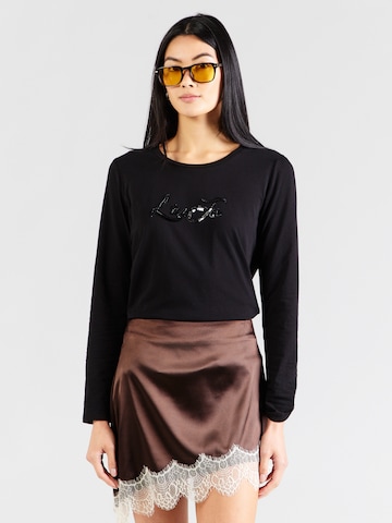 Liu Jo - Camiseta en negro: frente