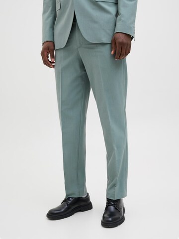 Regular Pantalon à plis 'JPRBushwick Harry' JACK & JONES en gris : devant